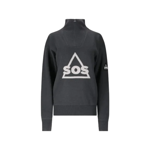 Sos tignes uni windstopper knit india ink 1