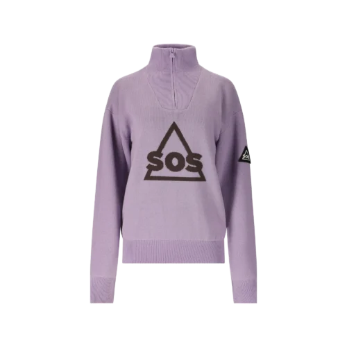 Sos tignes uni windstopper knit wisteria 1