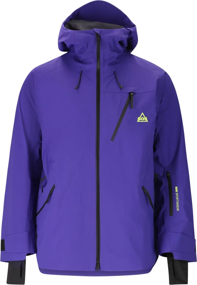 Sos unbound stretch shell jacket men deep blue